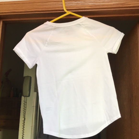 Girls patriotic tee with reversible sequin message - Picture 2 of 7